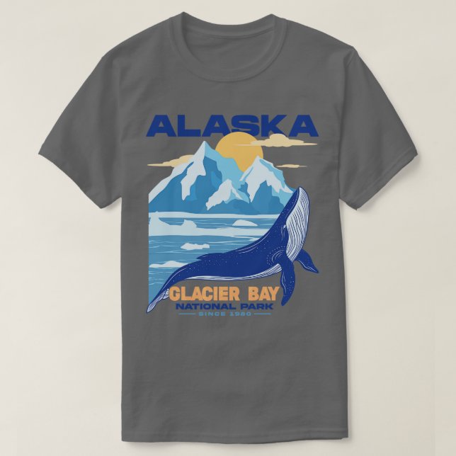 Glacier Bay National Park T-Shirt (Design Front)