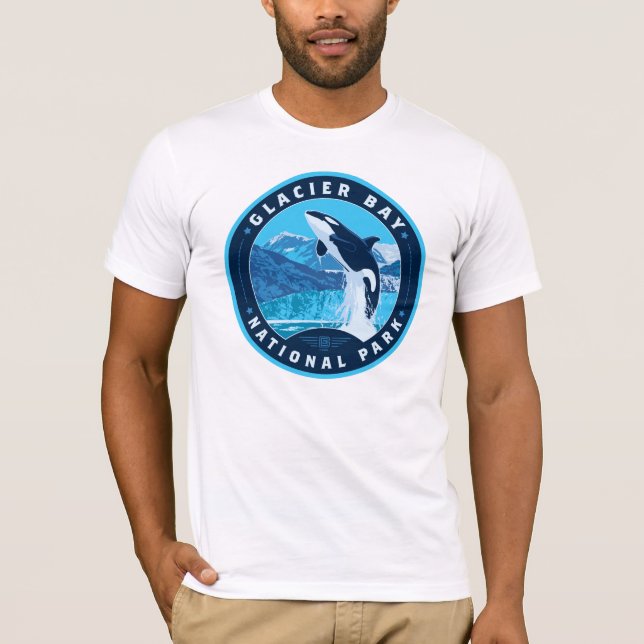 Glacier Bay National Park T-Shirt (Front)