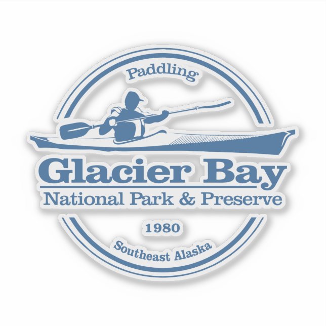 Glacier Bay NP (SK) Sticker (Front)
