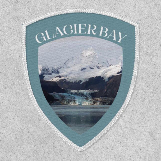 Glacier Bay Patch, National Park Badge (Front)