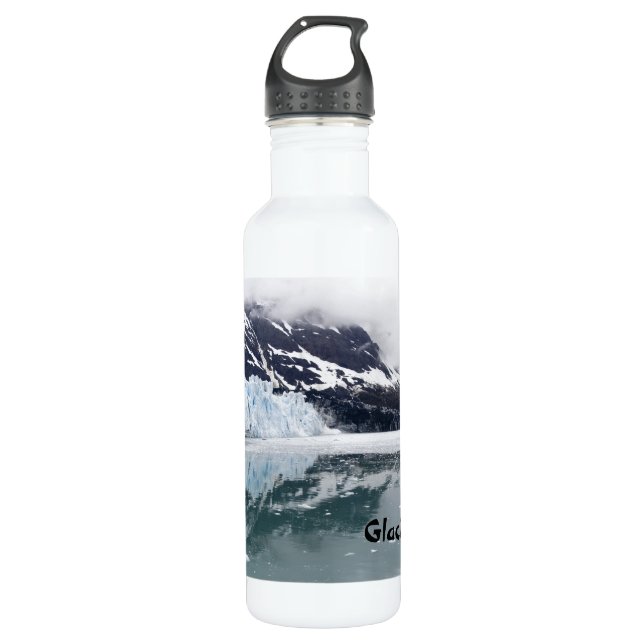 Glacier Bay Reflections Stainless Steel Water Bottle (Front)