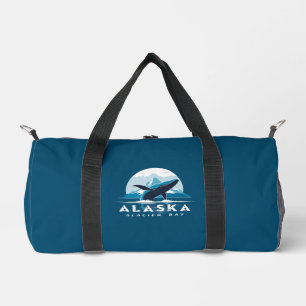 Glacier Bay Whale - Alaska Duffle Bag