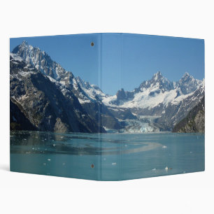 Glacier-Fed Waters of Alaska 3 Ring Binder