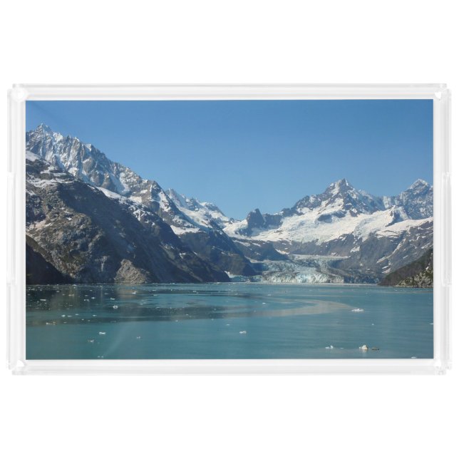 Glacier-Fed Waters of Alaska Acrylic Tray (Front)