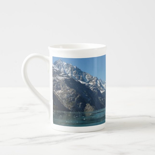 Glacier-Fed Waters of Alaska Bone China Mug (Left)