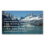 Glacier-Fed Waters of Alaska Business Card Magnet