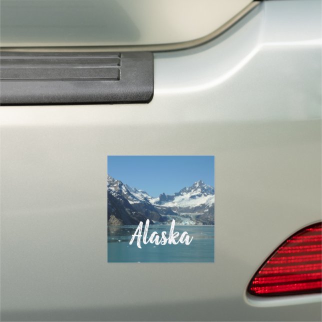 Glacier-Fed Waters of Alaska Car Magnet (In Situ)