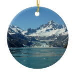 Glacier-Fed Waters of Alaska Ceramic Ornament