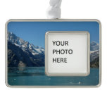 Glacier-Fed Waters of Alaska Christmas Ornament