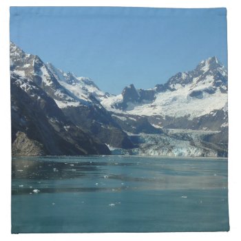 Glacier-fed Waters Of Alaska Cloth Napkin by mlewallpapers at Zazzle
