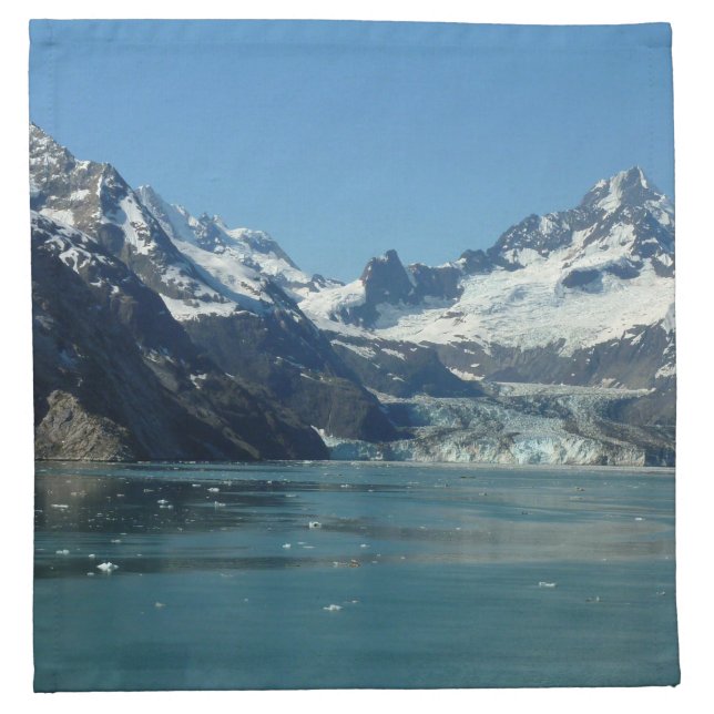 Glacier-Fed Waters of Alaska Cloth Napkin (Front)