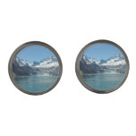 Glacier-Fed Waters of Alaska Cufflinks