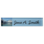 Glacier-Fed Waters of Alaska Desk Name Plate