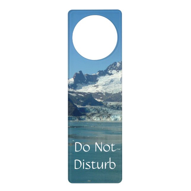 Glacier-Fed Waters of Alaska Door Hanger (Front)
