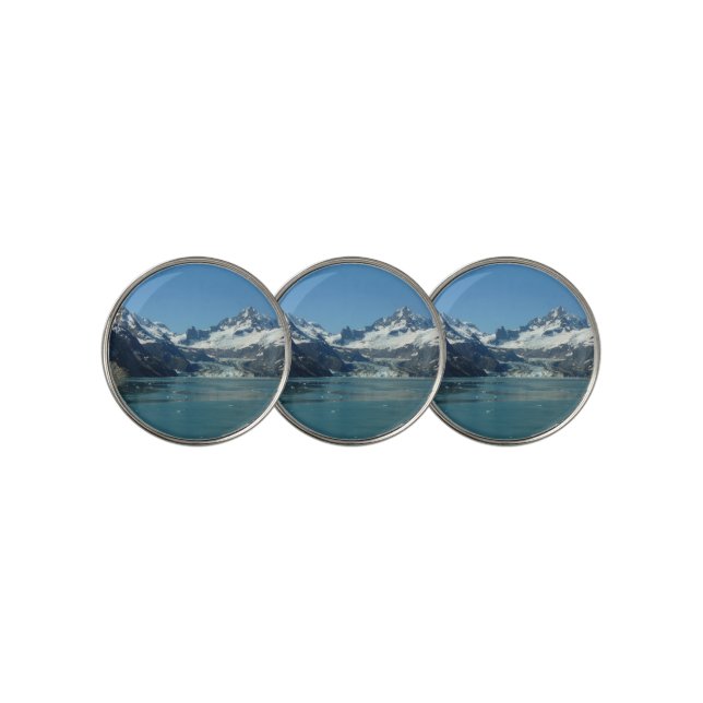 Glacier-Fed Waters of Alaska Golf Ball Marker (3 Up)