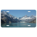 Glacier-Fed Waters of Alaska License Plate
