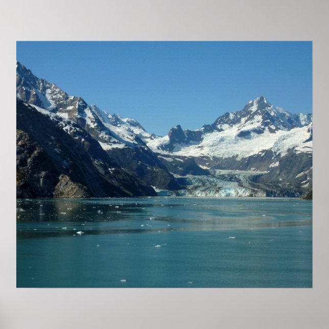 Glacier-Fed Waters of Alaska Poster (Front)