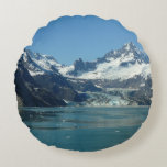 Glacier-Fed Waters of Alaska Round Pillow