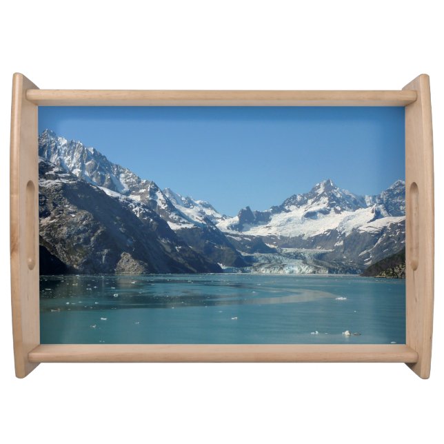 Glacier-Fed Waters of Alaska Serving Tray (Front)