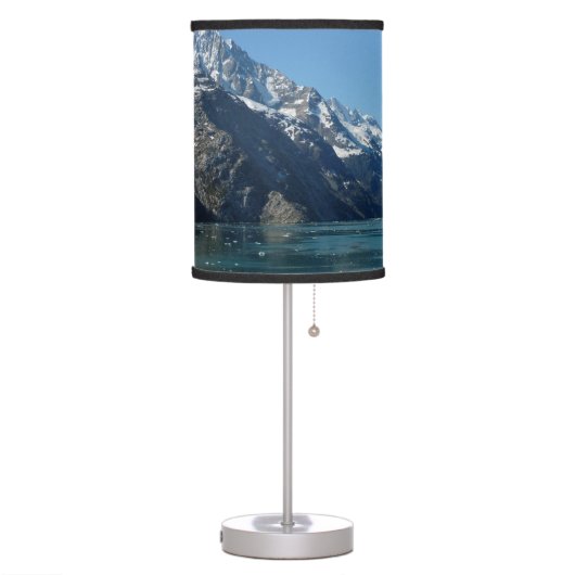 Glacier-Fed Waters of Alaska Table Lamp (Left)