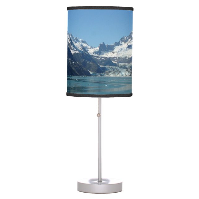Glacier-Fed Waters of Alaska Table Lamp (Front)