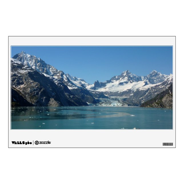 Glacier-Fed Waters of Alaska Wall Decal (Front)