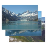 Glacier-Fed Waters of Alaska Wrapping Paper Sheets