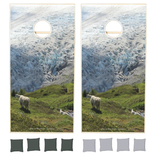 Glacier Goats 2 - Corn Hole Game (Set)