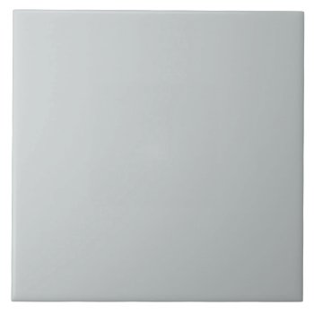 Glacier Gray Grey Trend Color Background Tile by SilverSpiral at Zazzle