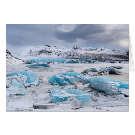 Glacier Ice landscape, Iceland (Front Horizontal)