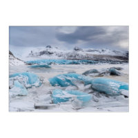 Glacier Ice landscape, Iceland