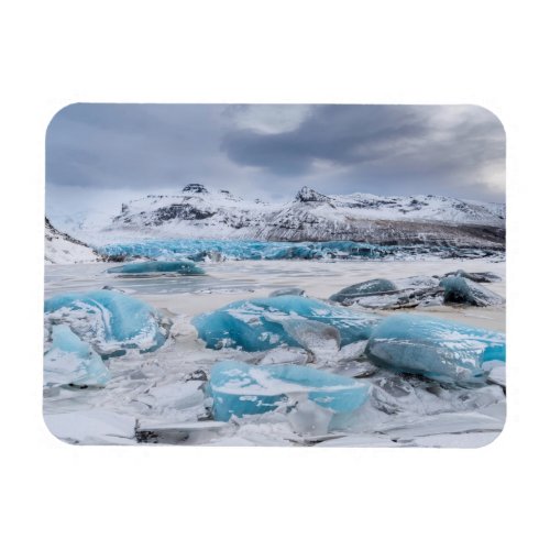 Glacier Ice landscape Iceland Magnet