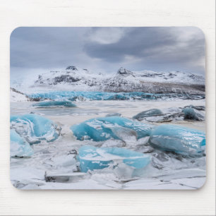 Glacier Ice landscape, Iceland Mouse Pad