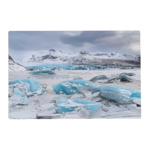 Glacier Ice landscape, Iceland Placemat