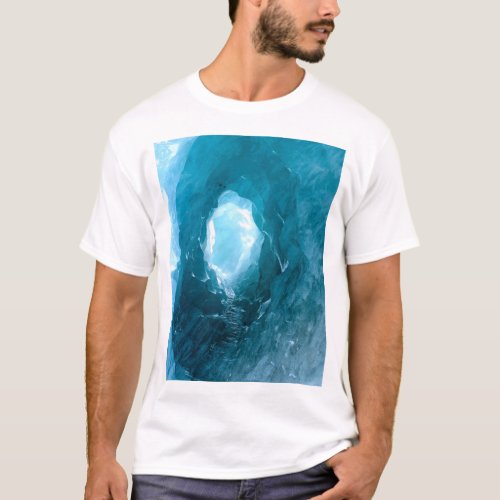 Glacier Ice Tunnel T_Shirt