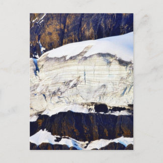 Glacier In Banff Canada Postcard