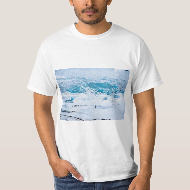 Glacier in Iceland T-Shirt (Front)