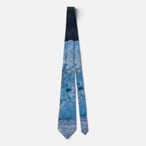 Glacier in Prince William Sound Alaska Neck Tie