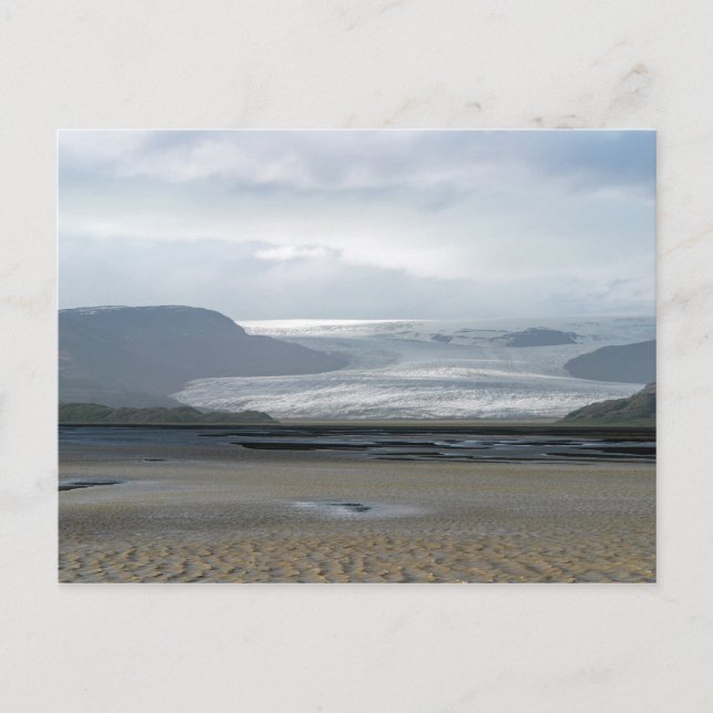 Glacier in Vatnajokull National Park - Iceland Postcard (Front)