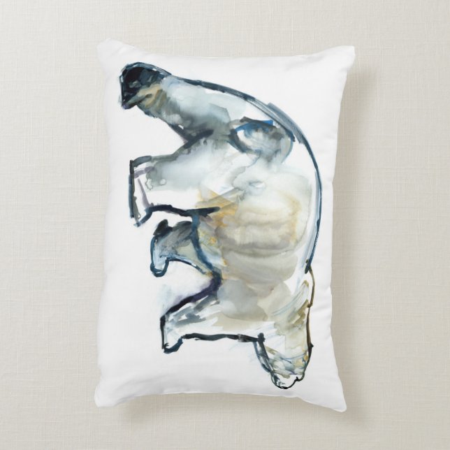 Glacier MInt Decorative Pillow (Back(Vertical))