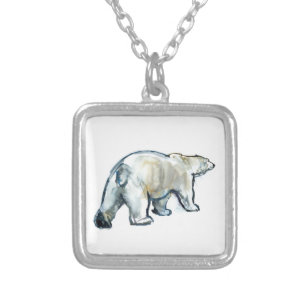 Glacier MInt Silver Plated Necklace
