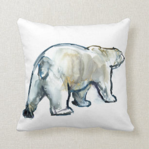 Glacier MInt Throw Pillow