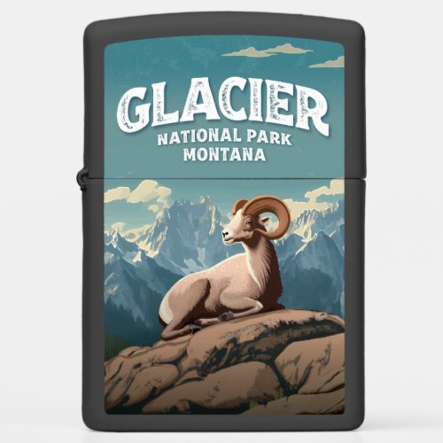 Glacier National Park Bighorn Sheep Zippo Lighter