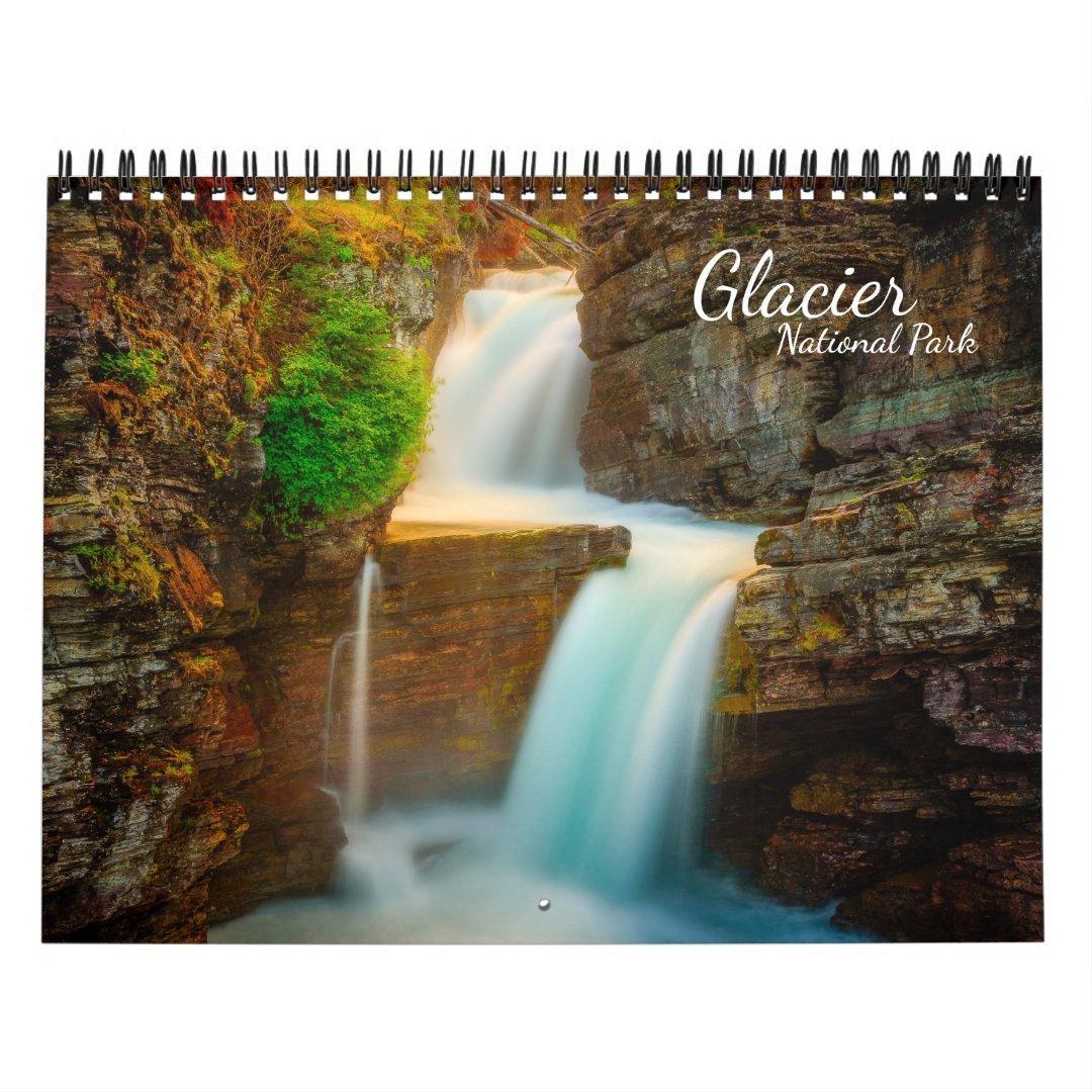 Glacier National Park Calendar Zazzle