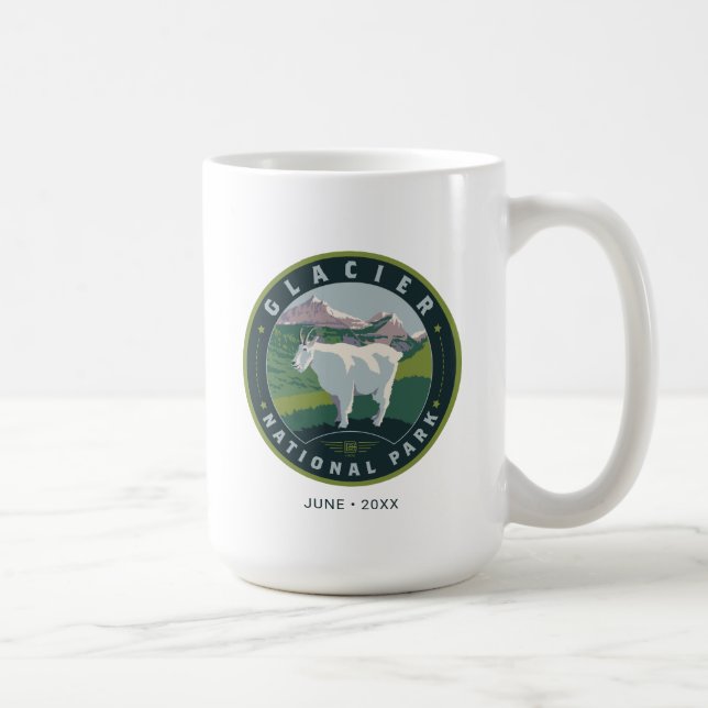 Glacier National Park Coffee Mug (Right)