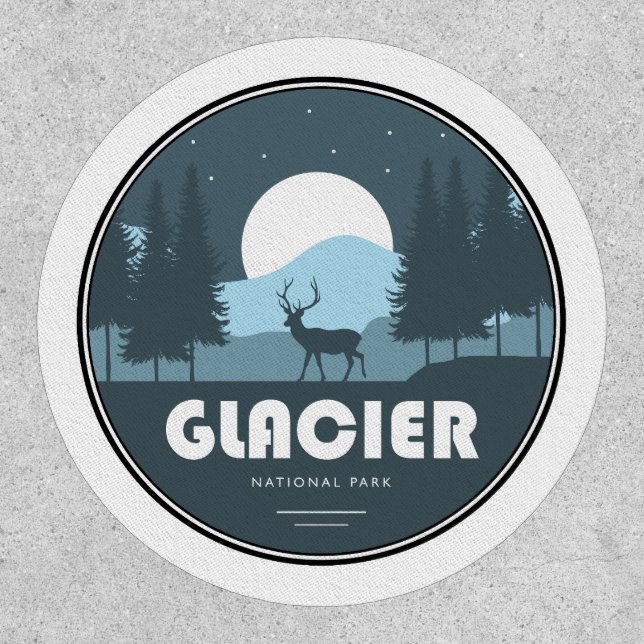 Glacier National Park Deer Patch (Front)