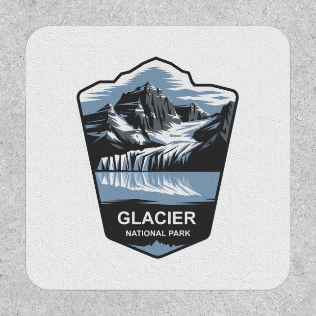 Glacier National Park Emblem Patch (Front)