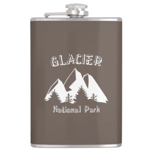 Glacier National Park Flask