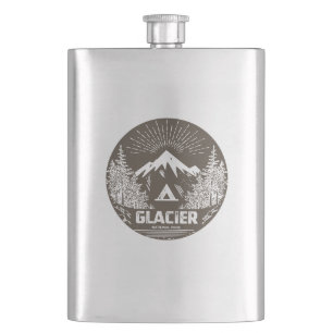 Glacier National Park Flask