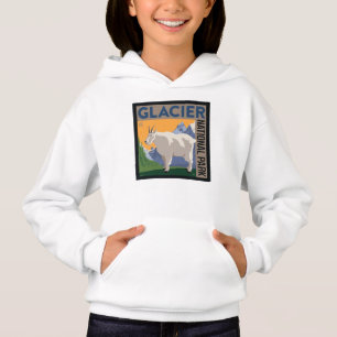 Glacier National Park Goat Hoodie